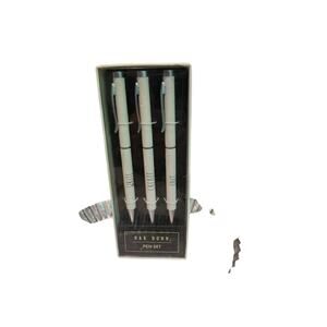 Rae Dunn 3 piece Pen Set NEW!